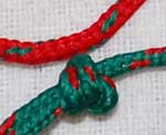 Red and Green Friendship Bracelets