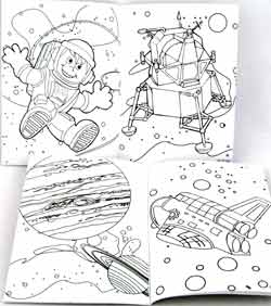 Space Coloring Books