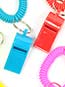 Whistle Wristband Keychain *Web Special* (12/PKG)