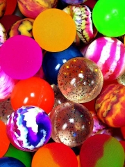 Assorted Superballs - 3 Sizes.  Click to select size.