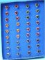 Glittery Heart Rings (36/BOX)
