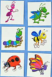Insect Tattoos (144/PKG)