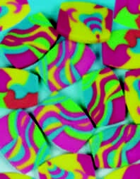 Bright Neon Colored Erasers (36/PKG)