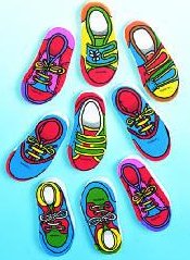 Shoe Erasers (48/PKG)