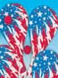 Stars and Stripes Paddles & Balls (12/PKG)