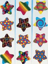 Funky Stars Stickers