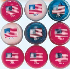 Jumbo High Bounce *Blinking* Ball 49mm (12/PKG)
