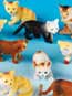 Cute Cats 1 1/2in. - 2in. (12/PKG)