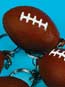 Football Keychains (12/PKG)