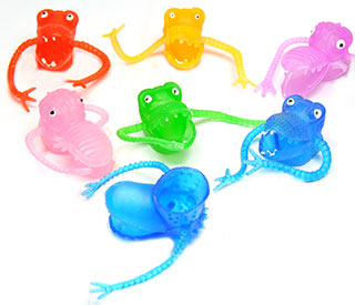 plastic monster finger puppets