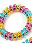 Colorful Phone cord Bracelets (12/PKG)