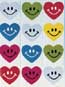 Smile Heart Stickers (100/ROLL)