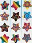 Funky Stars Stickers (100/Roll)