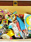 Super Deluxe Treasure Chest Toys - 50 Toys In a Treasure Chest Box